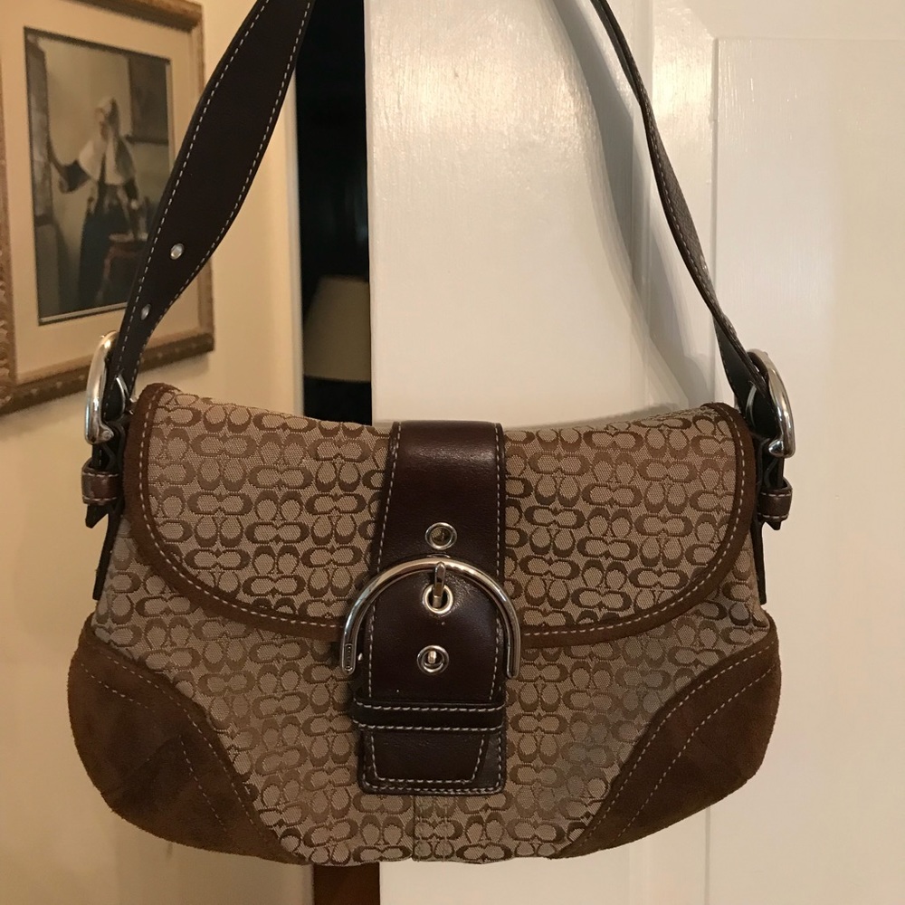 COACH BROWN PURSE
